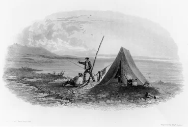 Mount Copleston in den Rocky Mountains, 1826